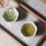 Buddha Stones Loquat Dogwood Hawthorn Morning Glory Ceramic Teacup Kung Fu Tea Cup Cup BS 5