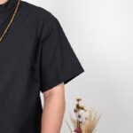 Buddha Stones Men's Plain Color Short Sleeve Half Button Cotton Linen Shirt Men's Shirts BS 5