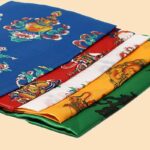 Buddha Stones Tibetan Lucky Blessing 5 Colors Khata Decoration Decorations BS 13