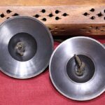 Buddha Stones Tibetan Tingsha Bell Copper Luck Decoration With Bag Buddhist Supplies BS 4