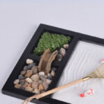 Buddha Stones Koi Fish Small Bridge Calm Peace Meditation Zen Garden Decoration Decorations BS 6