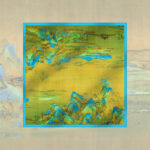 Buddha Stones A Panorama of Rivers and Mountains 100% Mulberry Silk Scarf Premium Grade 6A Silk Shawl Silk Scarf BS 18