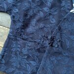 Buddha Stones Flower Jacquard V-Neck Long Sleeve Jacket 11