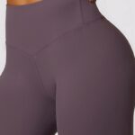 Buddha Stones Women Short Sleeve T-Shirt Top High Waist Leggings Pants For Sports Yoga 2-Piece Outfit BS 125