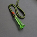 Buddha Stones Liuli Ancient Pagoda Wisdom Necklace Necklaces & Pendants BS 21
