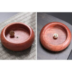 Buddha Stones Mini Ebony Wood Rosewood Meditation Healing Stick Incense Burner Decoration Incense Burner BS 10