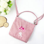 Buddha Stones Embroidery Wisteria Plum Lotus Cherry Blossom Cotton Linen Canvas Tote Crossbody Bag Shoulder Bag Handbag Crossbody Bag BS 42