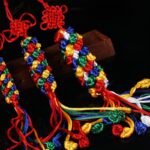 Buddha Stones Tibetan Blessing Lucky Vajra Knot Decoration Decorations BS 12
