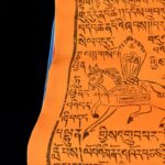Buddha Stones Tibetan 5 Colors Windhorse Scriptures Auspicious Outdoor Prayer Flag TIBETAN PRAYER FLAGS buddhastoneshop 3