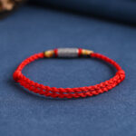 Buddha Stones Handcrafted 925 Sterling Silver Everything Goes Well Design Protection Strength Bracelet Anklet (Extra 30% Off | USE CODE: FS30) Bracelet Anklet BS 6