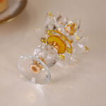 Buddha Stones Tibetan Lotus Candlestick Ornament Decoration BS 14