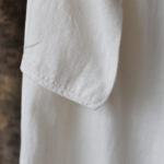 Buddha Stones Flower Jacquard Midi Dress Long Sleeve Cotton Linen Dress Wide Leg Pants With Pockets 54