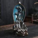 Buddha Stones Waterfall Incense Burner Backflow Incense Holder Incense Burner BS 1