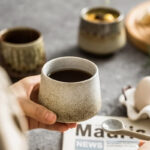 Buddha Stones Retro Kiln Change Ceramic Coffee Mug Tea Espresso Coffee Cup 200ml Coffee Mug BS 5