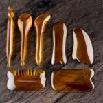 Resin Gua Sha Facial Whole Body Massage Comb Tool Set Gua Sha Tool BS Use for Whole Body-7 pcs