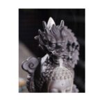 Buddha Stones Dragon Buddha Auspicious Clouds Purple Clay Healing Incense Burner Decoration Incense Burner BS 10
