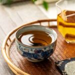 Buddha Stones Jingdezhen Hand Painted Cute Tiger Ceramic Teacup Kung Fu Tea Cup Bowl 140ml Cup BS 12