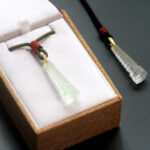 Buddha Stones Liuli Ancient Pagoda Wisdom Necklace Necklaces & Pendants BS 5