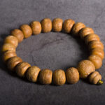 Buddha Stones Bodhi Seed Luck Auspiciousness Wrist Mala Tassel Pocket Mala Wrist Mala BS 6
