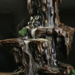 Buddha Stones Waterfall Backflow Incense Burner Mountain Tower Incense Holders Incense Burner BS 3
