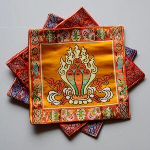 Buddha Stones Prayer Altar Mat Healing Meditation Vajra Auspicious Symbols Prayer Altar BS main