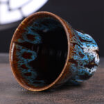 Buddha Stones Vintage Kiln Change Design Ceramic Coffee Mug Tea Cup 150ml Coffee Mug BS 4