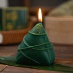 Buddha Stones Dragon Boat Festival Zongzi Pattern Scented Candle Gift For Family Friends Candles BS 4