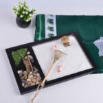 Buddha Stones Koi Fish Small Bridge Calm Peace Meditation Zen Garden Decoration Decorations BS 1