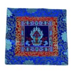 Buddha Stones Prayer Altar Mat Meditation Strength Endless Knot Vajra Man-Bcu Kalachakra Auspicious Symbols Prayer Altar BS main