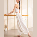 Buddha Stones Simple Design Trousers Sports Fitness Yoga Women's Yoga Pants Pants BS 18