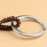 Buddha Stones Good Luck Fortune Copper Wealth Key Chain Key Chain BS 6