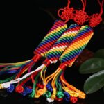 Buddha Stones Tibetan Blessing Lucky Vajra Knot Decoration Decorations BS main