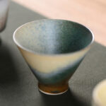 Buddha Stones Vintage Furnace Transmutation Kiln Porcelain Teacup Kung Fu Tea Cup Cup BS 4