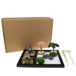 Buddha Stones Buddha Symbol Tree Landscape Meditation Calm Zen Garden Decoration Decorations BS 2