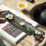 Lotus Peony Rose Flower Ceramic Spiritual Incense Burner (Extra 30% Off | USE CODE: FS30) Incense Burner BS 8