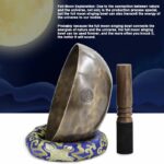Lunar Rainbow Full Moon Singing Bowl Handcrafted for Healing and Meditation Positive Energy Sound Bowl Set Singing Bowl buddhastoneshop 4