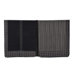 Buddha Stones Tibetan Shawl Striped Diamond Pattern Winter Warm Soft Scarf Tibetan Shawl BS 36