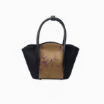 Buddha Stones Gold Bamboo Print Vintage Crossbody Bag Handbag Crossbody Bag&Handbags BS 3