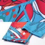 Buddha Stones Colorful Flower Petal Leaves Print Sports Exercise Fitness High Waist Leggings Women's Yoga Pants Women's Leggings BS 23