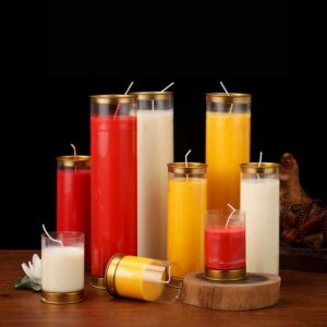 Buddha Stones Meditation Prayer Altar Candle Buddhist Temple Rituals Use Items Prayer Altar Candles BS main
