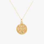 Buddha Stones 925 Sterling Silver Year Of The Dragon Round Natural Hetian Jade Inlaid Strength Necklace Pendant (Extra 30% Off | USE CODE: FS30) Necklaces & Pendants BS 7