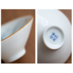 Buddha Stones Mandala Flower Koi Fish Lotus Bird Persimmons Teacup Kung Fu Tea Cup 50ml Cup BS 18