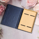 Buddha Stones Butterfly Flower Ebony Wood Bookmarks With Gift Box Bookmarks BS 14