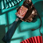 Buddha Stones Handmade Elk Deer Ebony Wood Balance Tassel Car Hanging Decoration Car Hanging Decoration BS 1