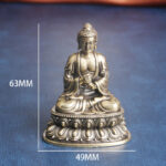 Buddha Stones Tathagata Buddha Serenity Copper Statue Decoration Decorations BS 7