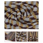 Buddha Stones Tibetan Shawl Classic Pattern Winter Cozy Warm Travel Scarf Wrap Tibetan Shawl BS 9