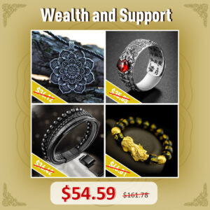 Buddha Stones Wealth And Support Gift Set Gift Set buddhastoneshop main