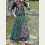Buddha Stones Vintage Style Embroidery Flower Tang Suit Design Sleeveless Vest Waistcoat BS 11