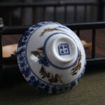 Buddha Stones Flowers Fu Character Mountains Lotus Cherry Blossoms Ceramic Teacup Kung Fu Tea Cup Cup BS 14