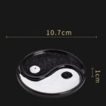 Buddha Stones Yin Yang Zen Balance Incense Holder Incense Burner BS 12